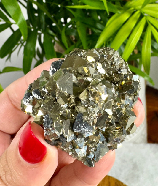 High Quality Pyrite Specimen | 85g - The Crystal Valley