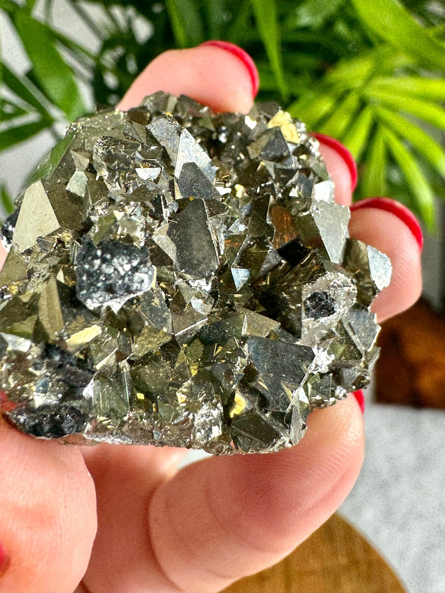 High Quality Pyrite Specimen | 85g - The Crystal Valley