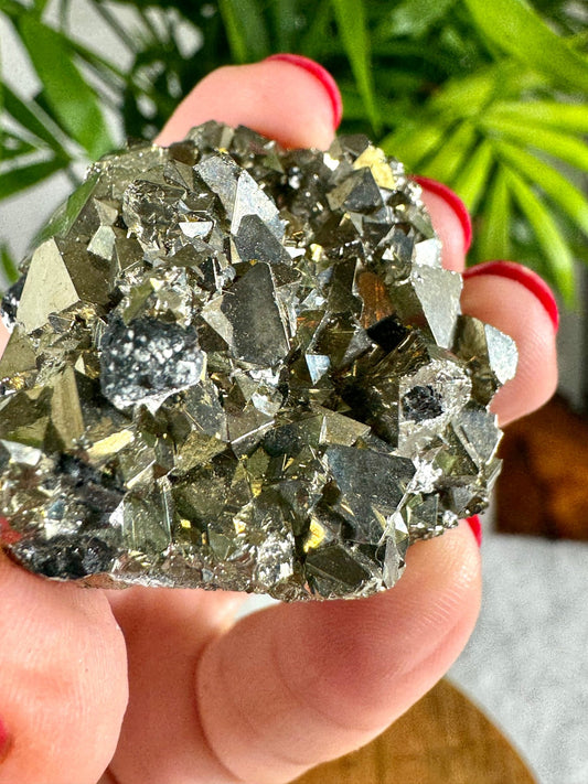 High Quality Pyrite Specimen | 85g - The Crystal Valley