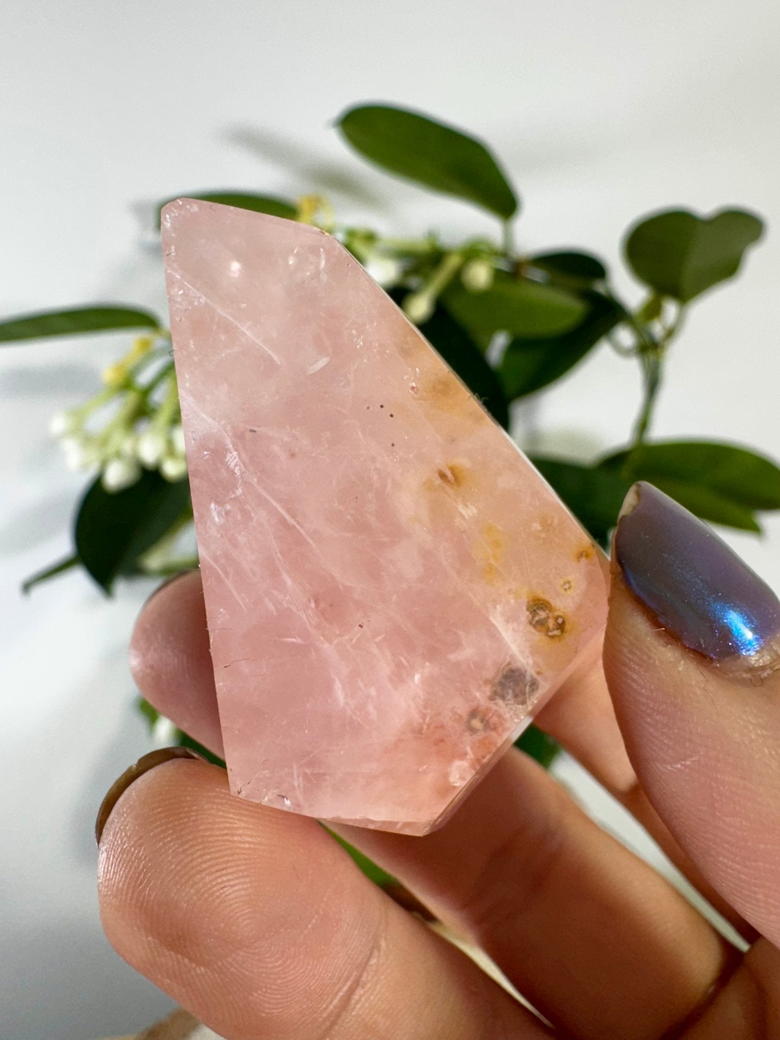 High Quality Rose Quartz Free Form | 37g - The Crystal Valley
