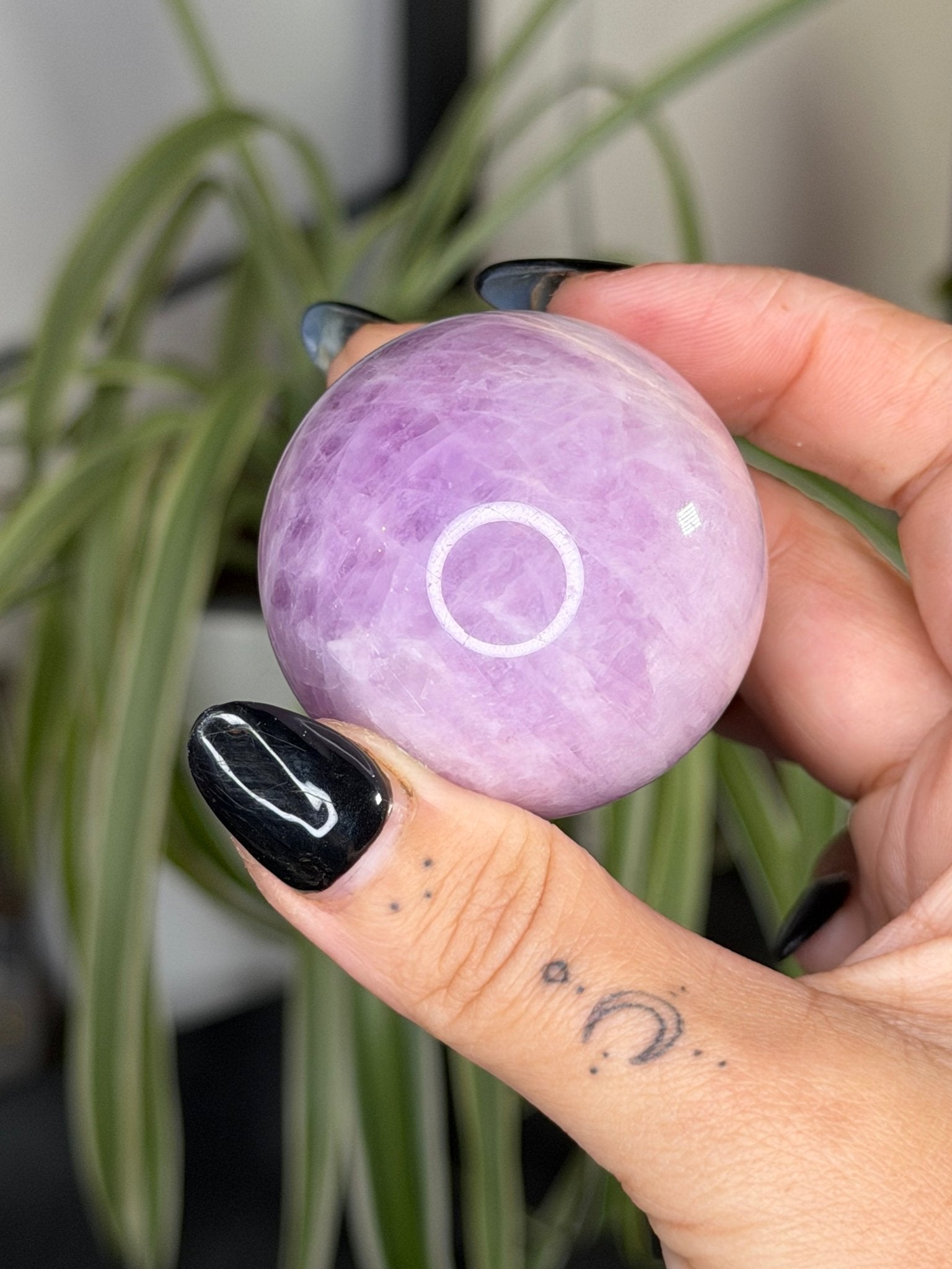 Kunzite Sphere | 126g - The Crystal Valley