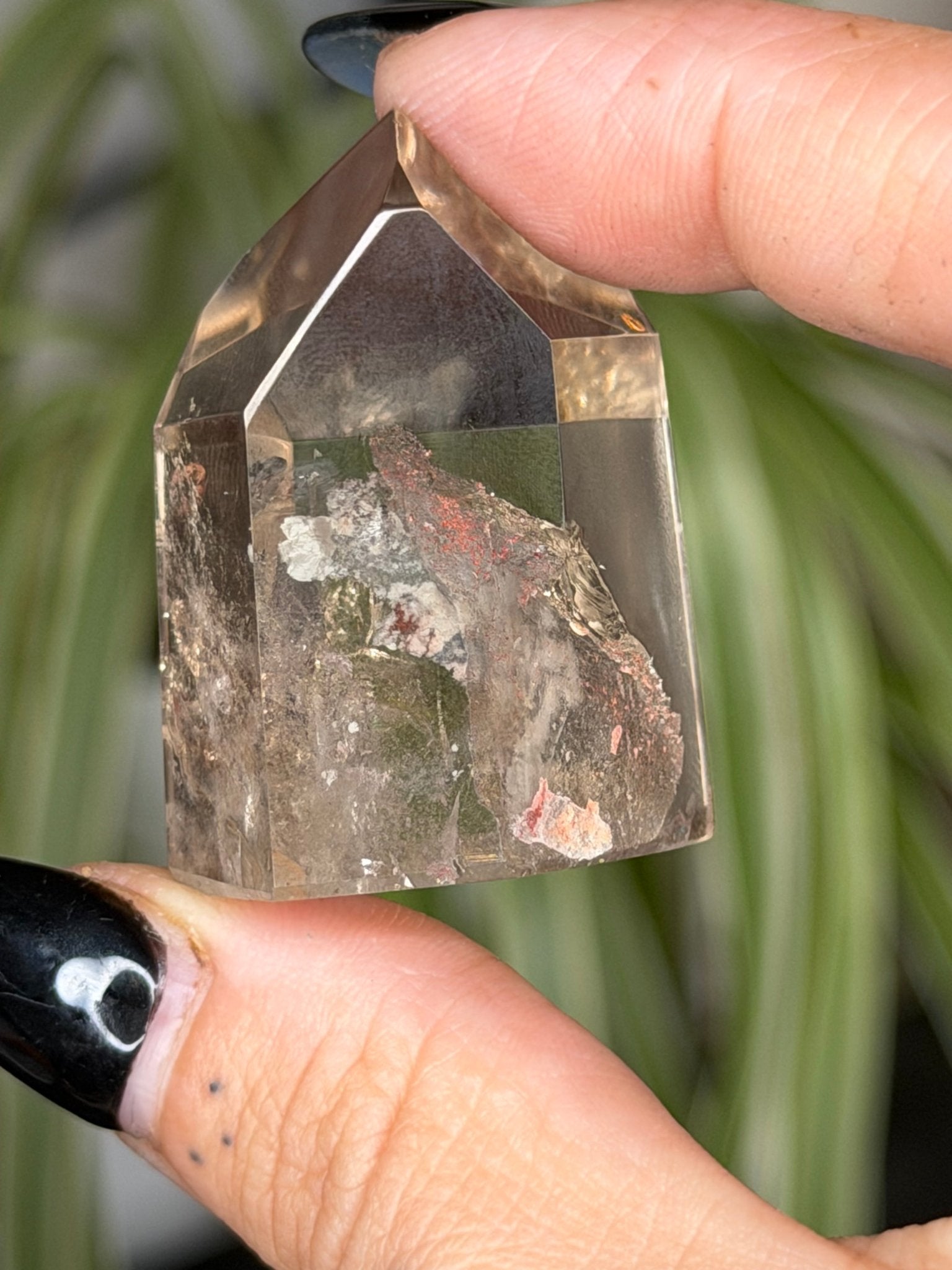 Mini Natural Brazilian Champagne Citrine Tower | 29g - The Crystal Valley