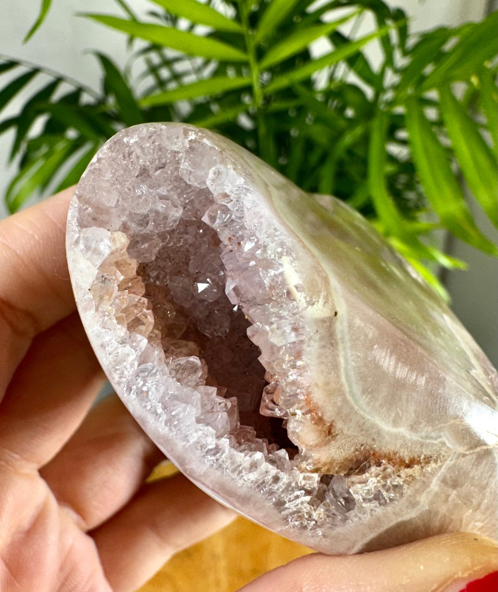 Pink Amethyst Heart | 145g - The Crystal Valley