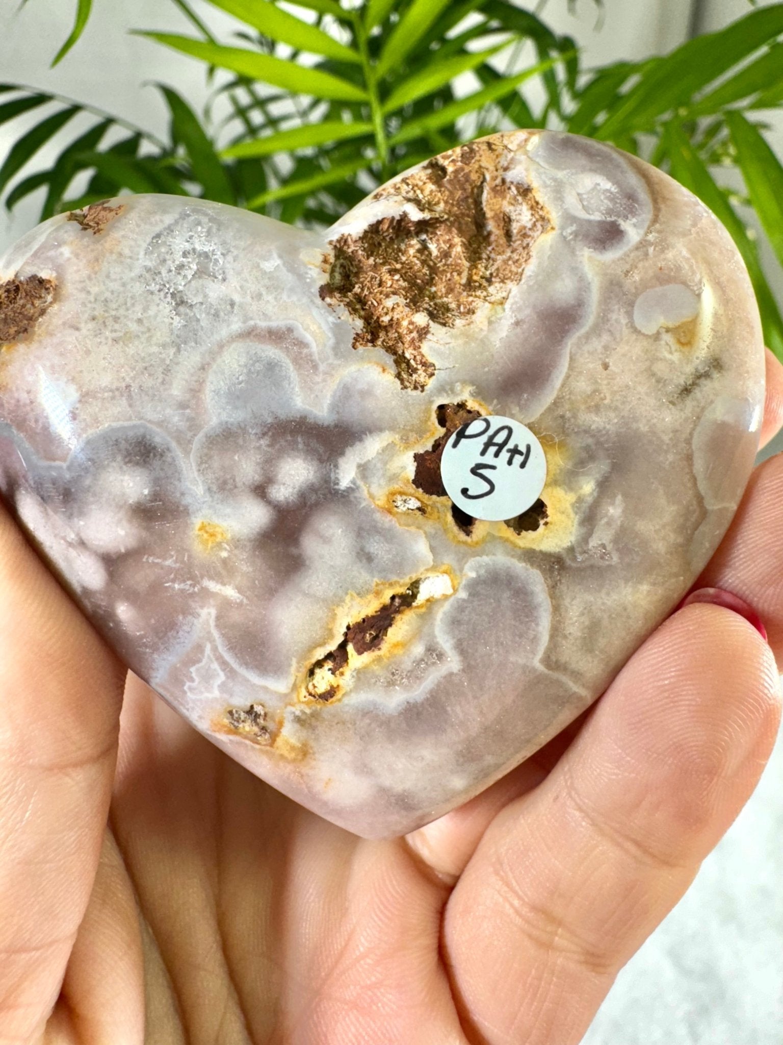 Pink Amethyst Heart | 145g - The Crystal Valley