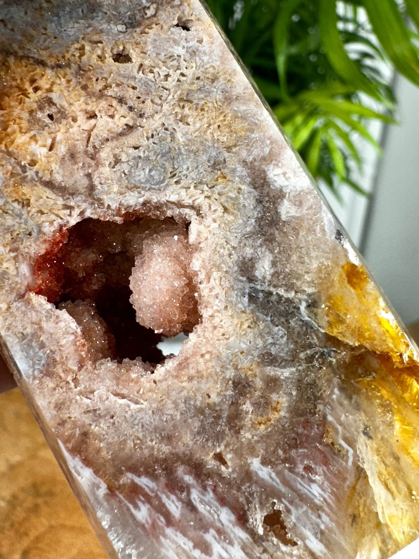 Pink Amethyst Tower | 255g - The Crystal Valley