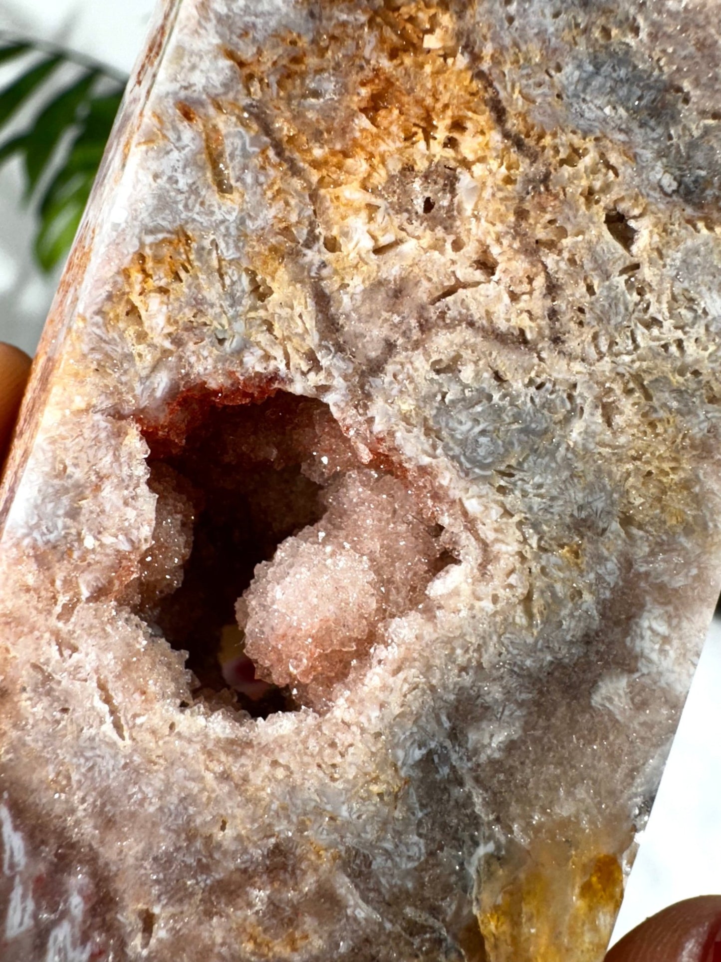 Pink Amethyst Tower | 255g - The Crystal Valley