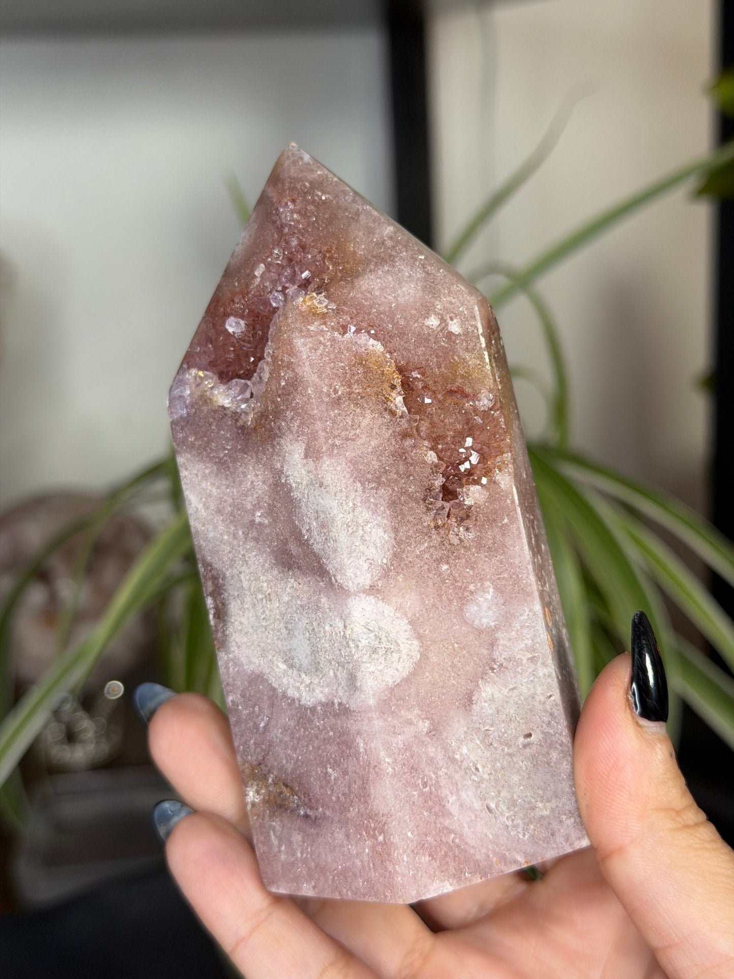 Pink Amethyst Tower |386g - The Crystal Valley