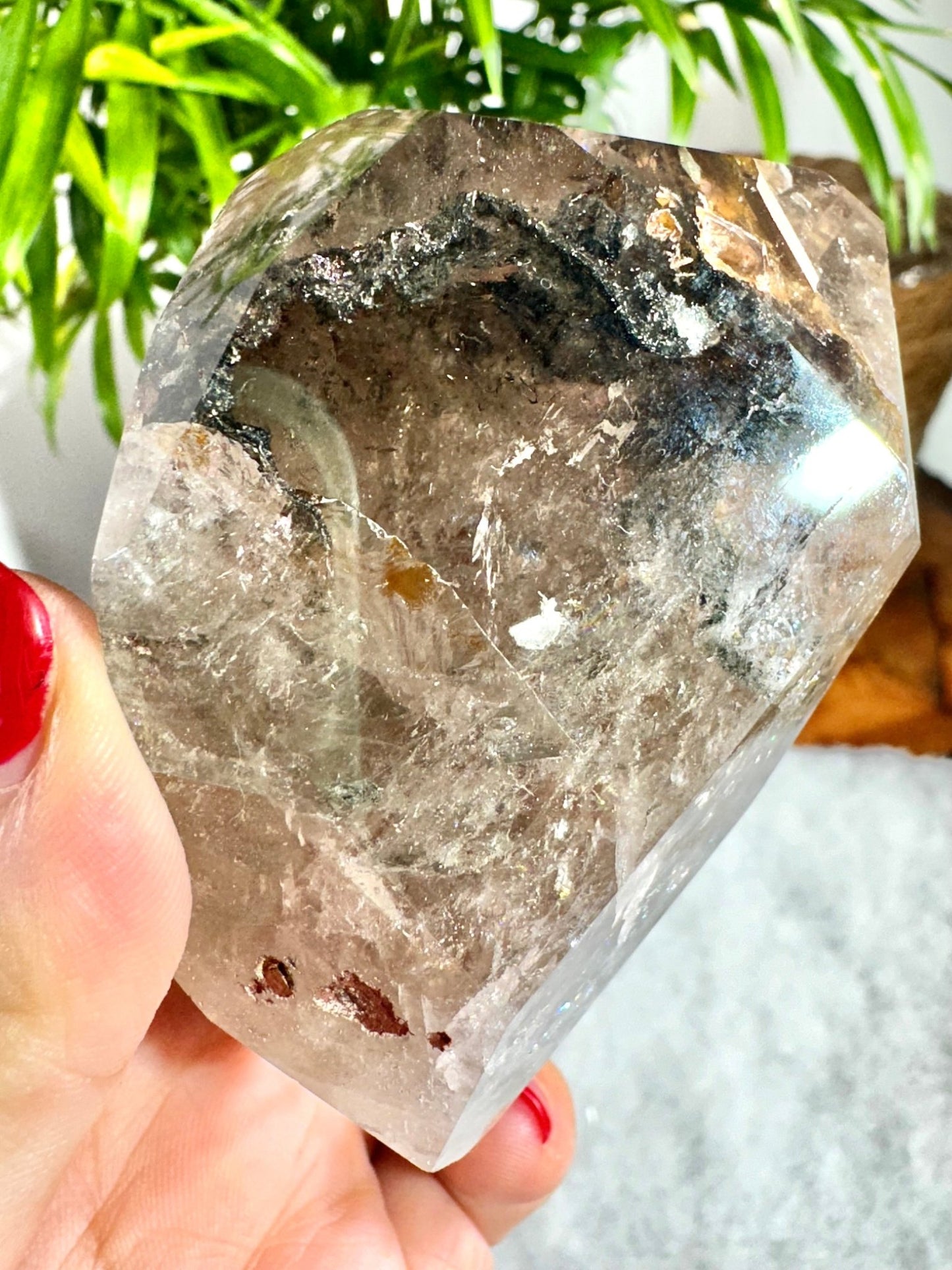 Shaman (Garden) Smokey Quartz Free Form | 196g - The Crystal Valley