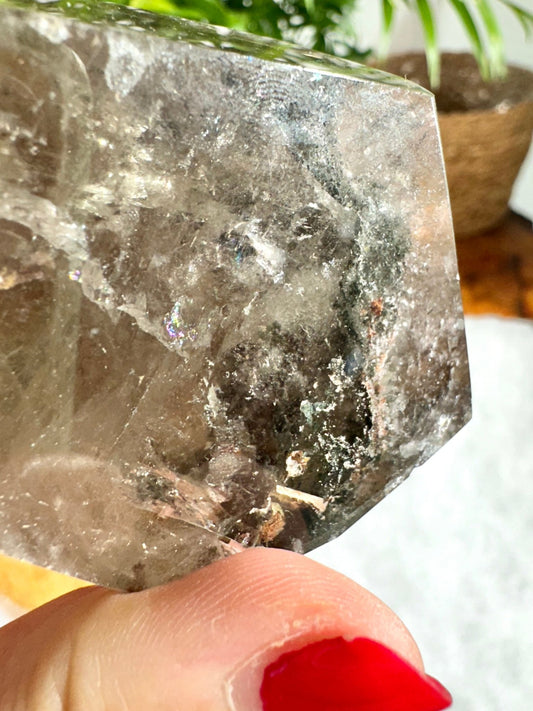 Shaman (Garden) Smokey Quartz Free Form | 196g - The Crystal Valley