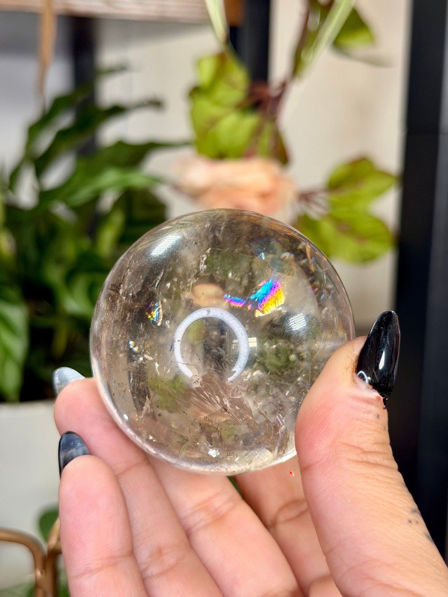 Smokey Quartz Sphere | 225g - The Crystal Valley