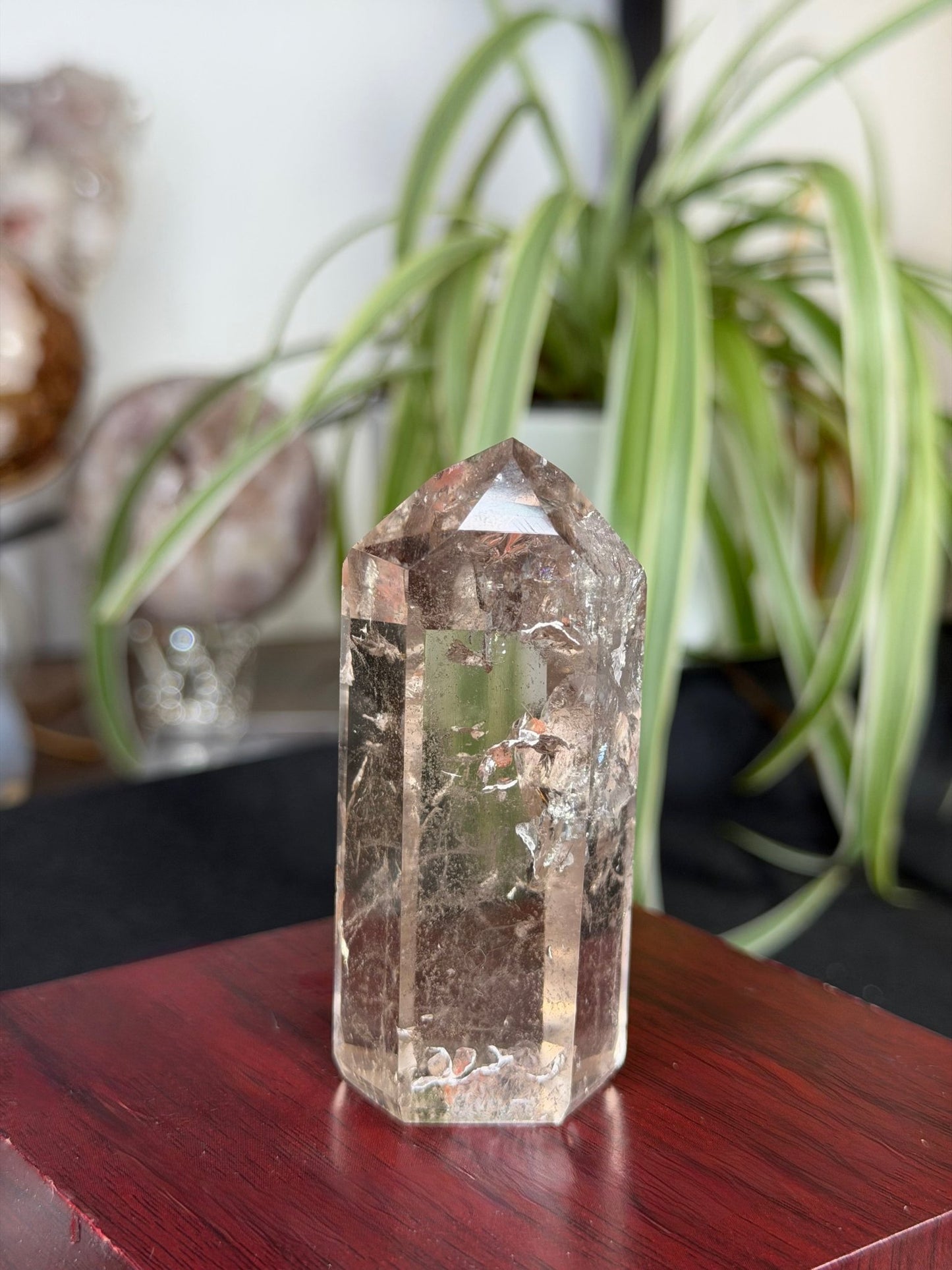 Smokey Quartz Tower | 100g - The Crystal Valley