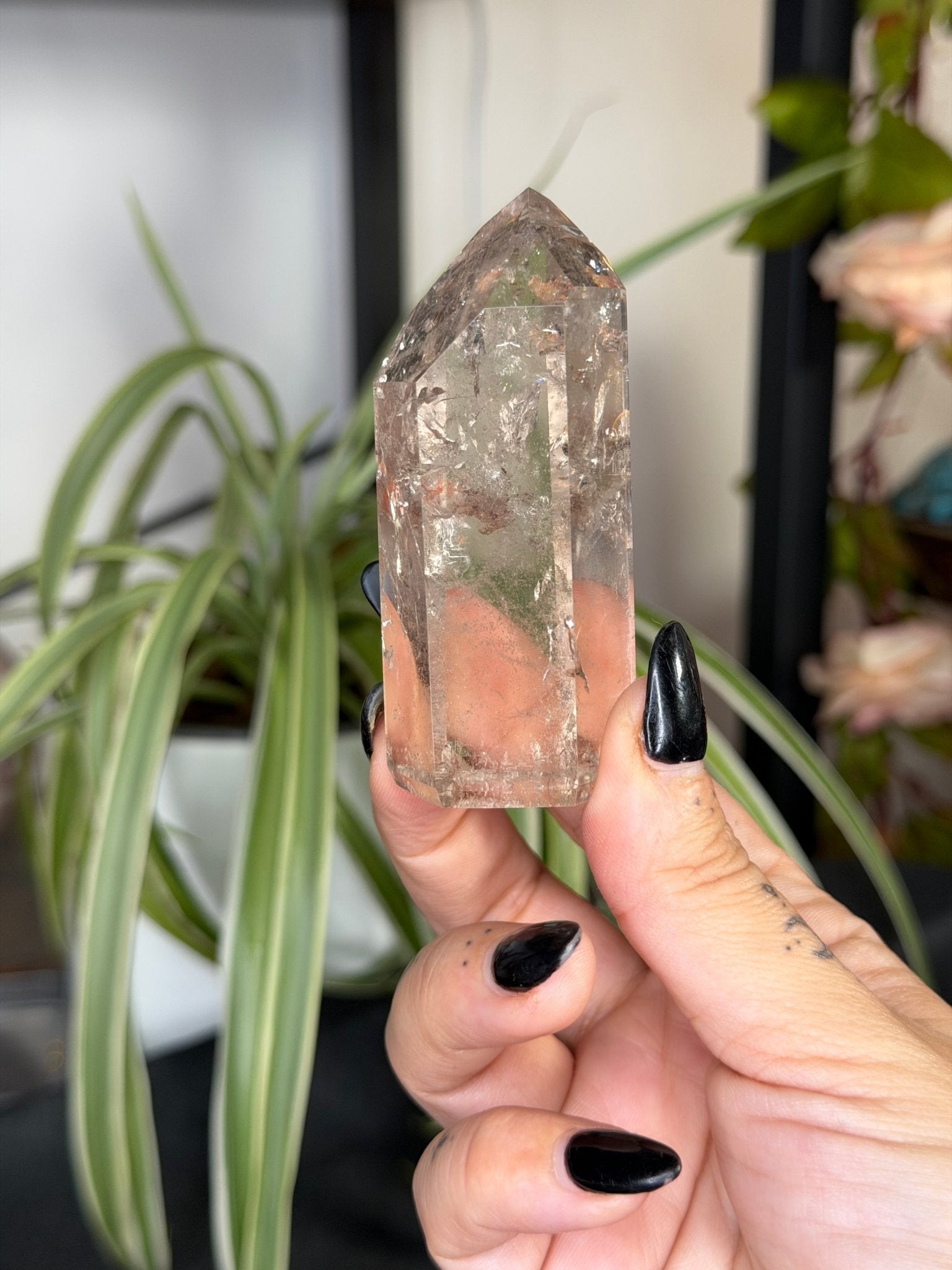 Smokey Quartz Tower | 100g - The Crystal Valley