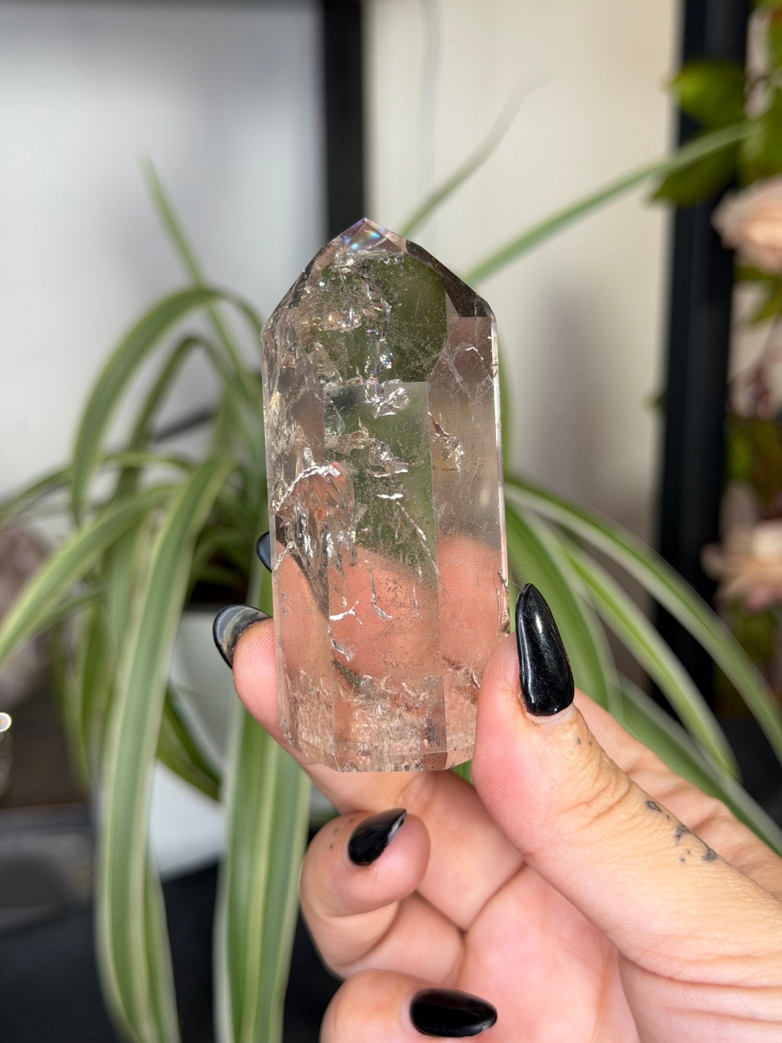 Smokey Quartz Tower | 100g - The Crystal Valley