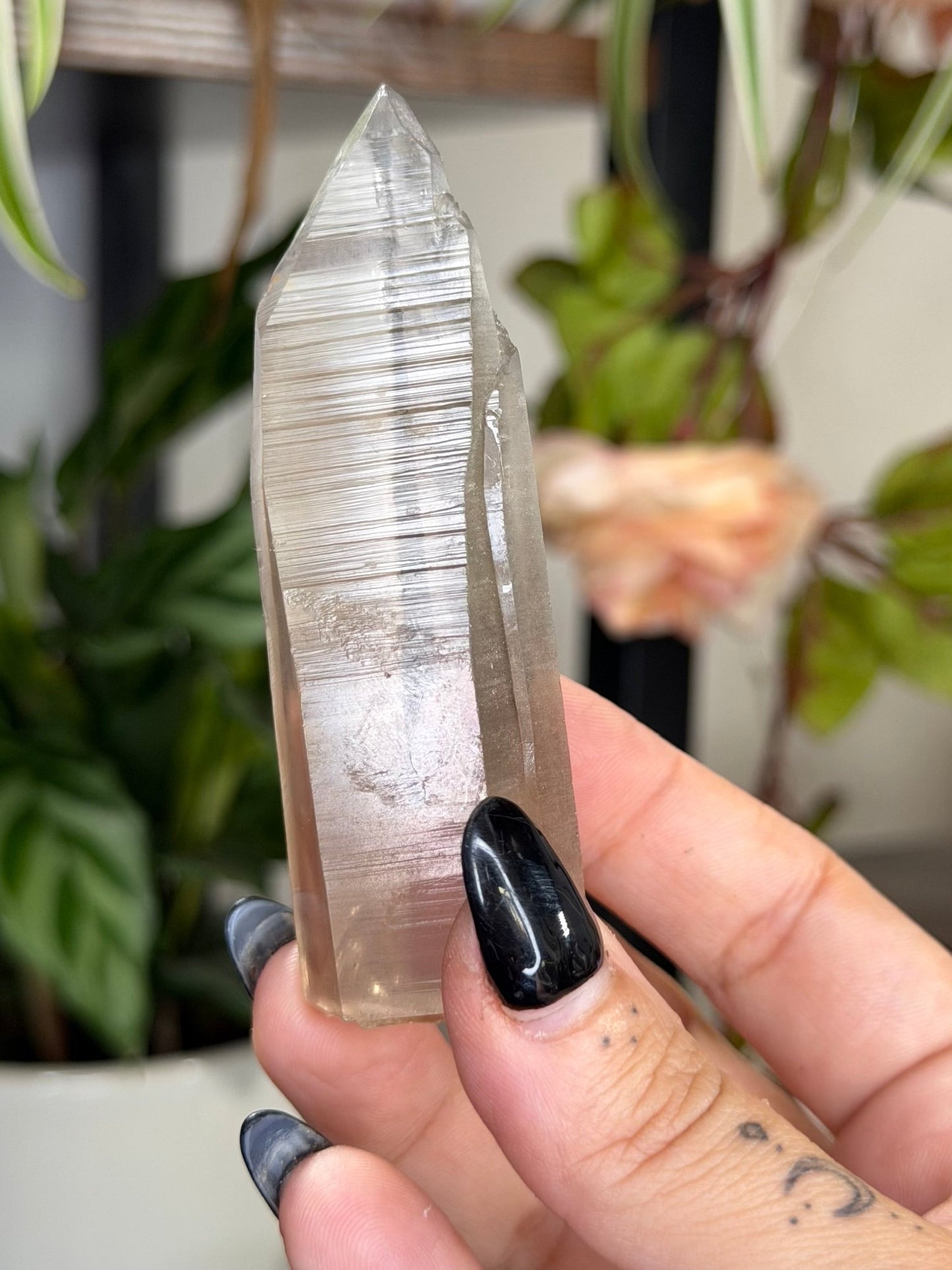 Smokey Serra do Cabral Cathedral Lemurian quartz | 68g - The Crystal ValleyLemurian