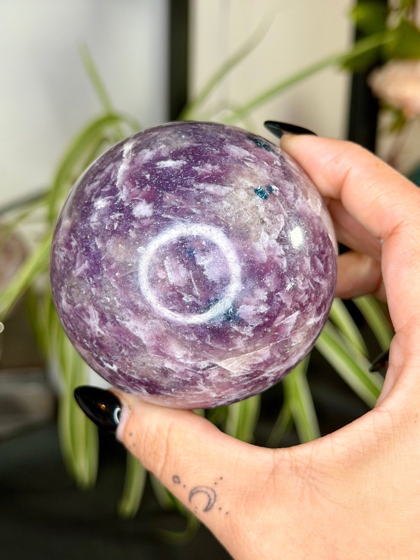 'Unicorn' Stone Sphere | 456g - The Crystal Valley