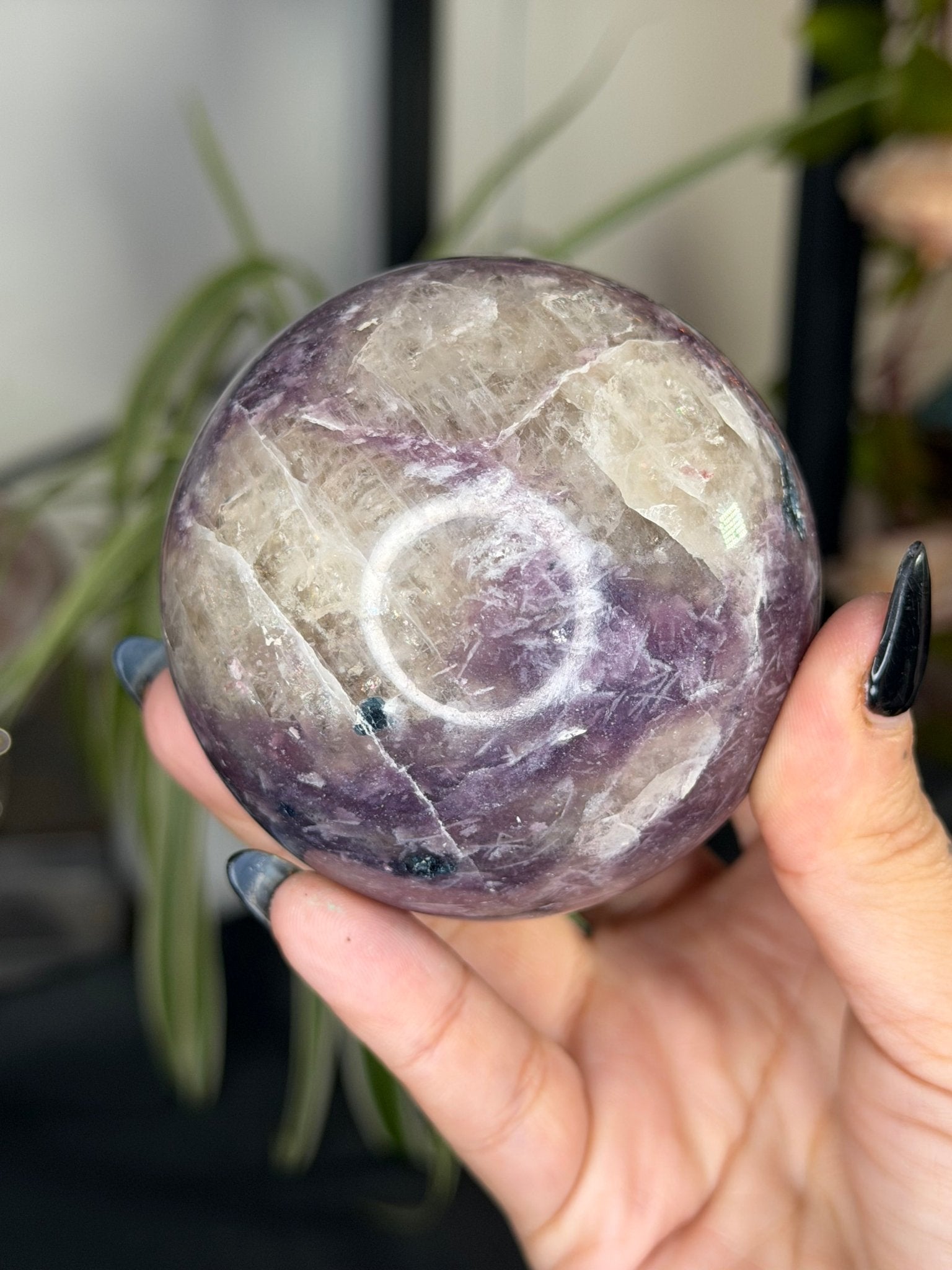 'Unicorn' Stone Sphere | 456g - The Crystal Valley