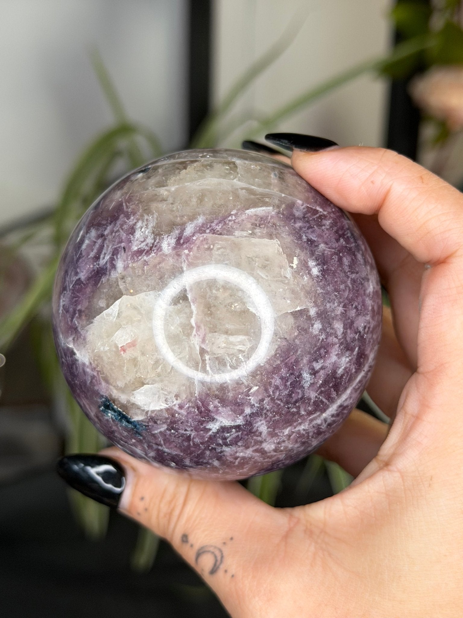 'Unicorn' Stone Sphere | 456g - The Crystal Valley
