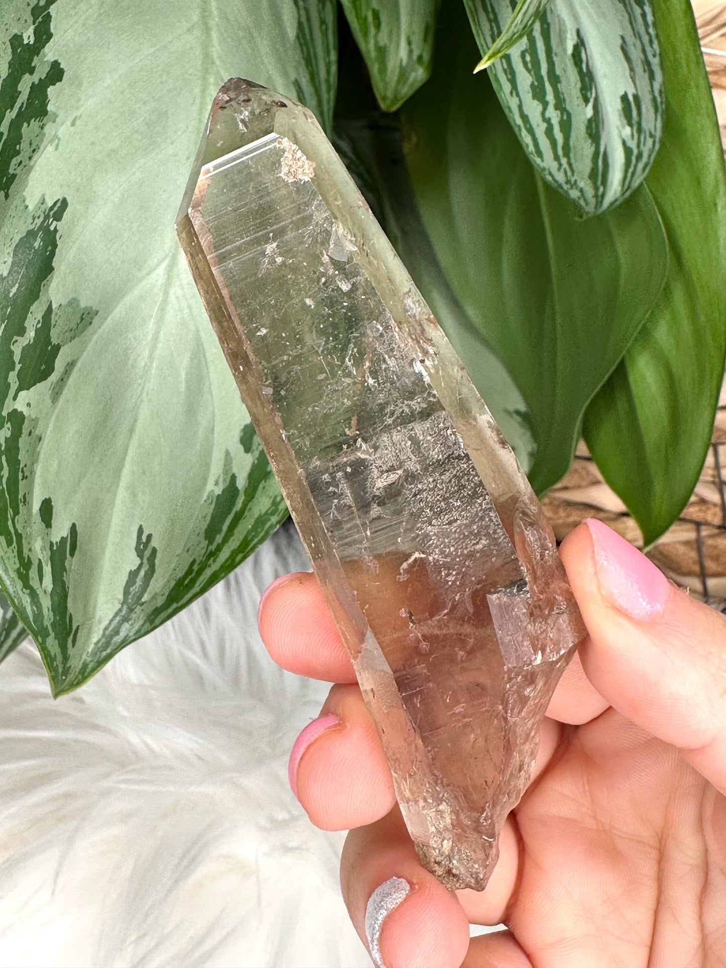 Natural Wand Smokey Quartz