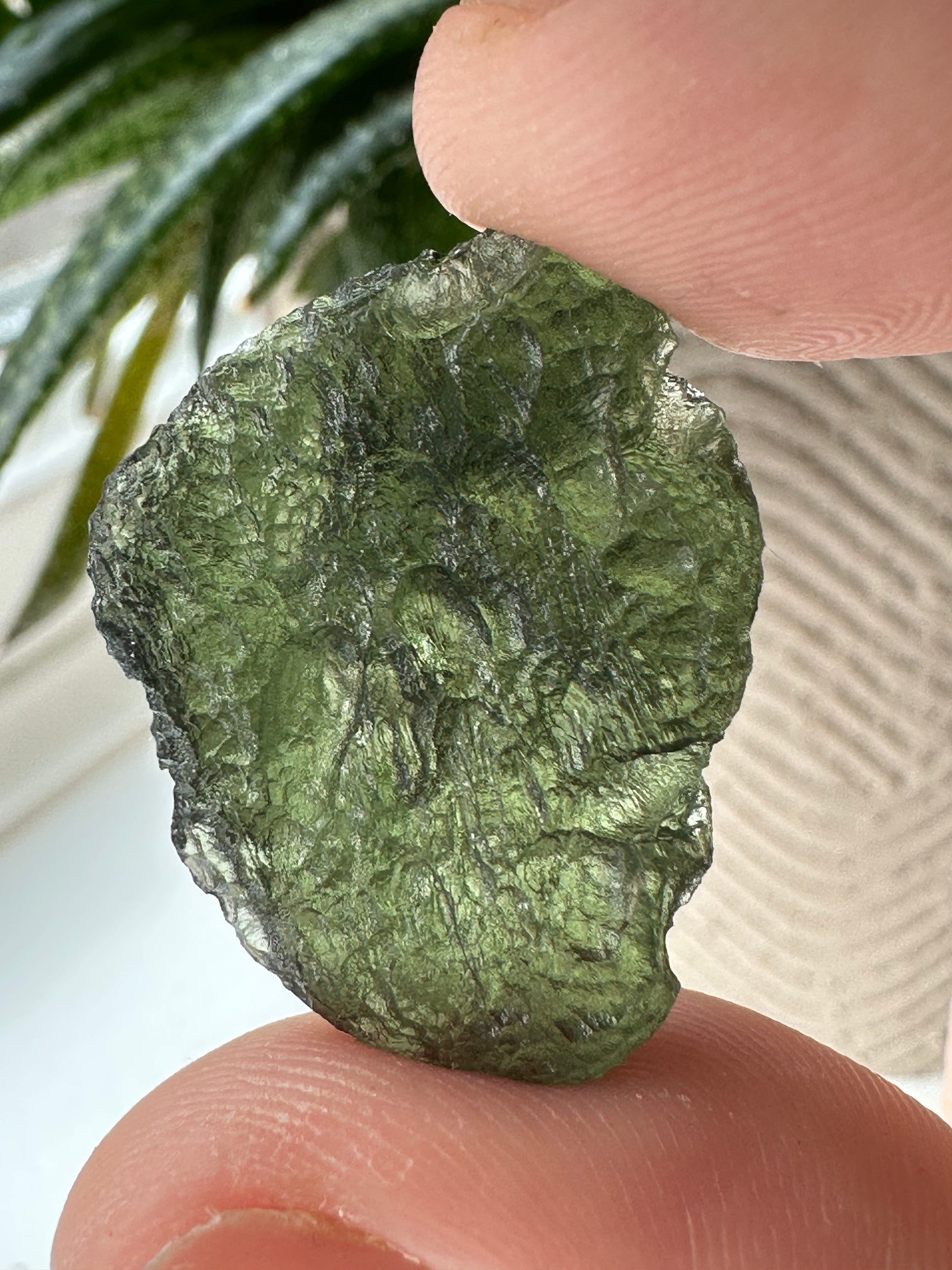 Moldavite crystal deals